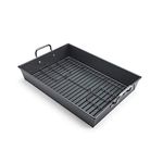 Chicago Metallic 16917 17 by 12 by 3-Inch Non-Stick Extra Large Roaster with Stainless Handles and Nonstick Rack