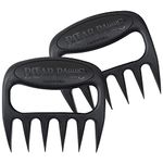 Bear Paw Products, Inc. Pulled Pork Shredder Claws - Meat Handler Forks Black