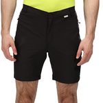 Regatta Mens Mountain Walking Shorts Black/India Grey XXL