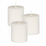 Large White Pillar Candles