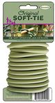 Haxnicks Original Soft Tie Garden Tie | Gentle Plant Support | Reusable Aletrnative To Garden Twine | 5m Green | Tie050101