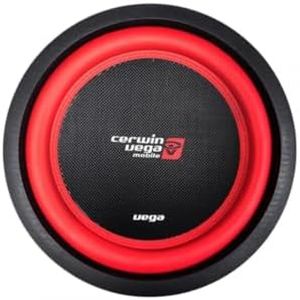 CERWIN-VEGA! Vega Series 12" 450W RMS 4-Ohm High-Performance Subwoofer - Elite Car Audio Experience, Deep Bass, Durable Design, Easy Installation, Perfect for Car Audio Enthusiasts, V124DV2