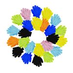 Kids Winter Magic Gloves, 24 Pairs Warm, Cute, Colorful, Stretchy for Boys Girls, Toddlers Ages 2-6 (Assorted B)