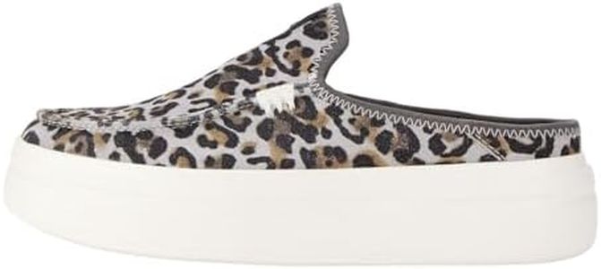 HEYDUDE Austin Lift Classic Leopard Size 10 | Women's Shoes | Women Slip-on Loafers | Comfortable & Light-Weight