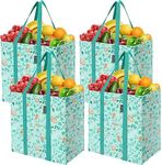 BALEINE 4 PK Grocery Bags Reusable 