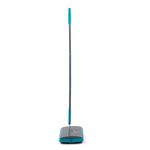 Beldray LA024855TQ Carpet Sweeper - Manual Floor Cleaner, Roller To Clean Carpets And Hard Floors, Pet Fur Remover, Easy Use, Brush Comb To Remove Dirt/Hair From Bristles, Thin & Compact, Lightweight