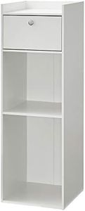 DormCo Yak About It Extra Tall Bookcase Table - White