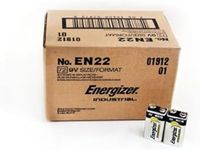 72 pcs Energizer Industrial 9V Size