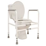 NRS Healthcare Width Adjustable Toilet Frame