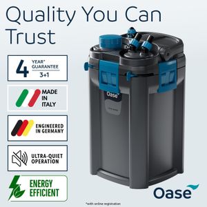 OASE BioMaster Thermo 600 External Aquarium Filter with Heater