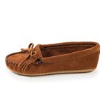 Minnetonka Kilty Suede Moc 402, Women Mocassins, Brown (Brown), 5 UK (38 EU)