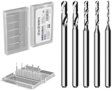 stedi Manual Pin Vises Hand Drill Bits, Tungsten Steel Micro Drill Bit Set