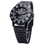 Smith & Wesson Men's SWW-45 S.W.A.T. Black Rubber Strap Watch