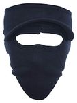 Gajraj Unisex Cotton Anti Pollution Full Face Mask with Visor (Navy)