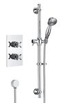 Bristan 1901 SHWR PK Complete Shower Pack, Traditional Style - Chrome