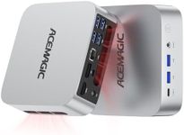 ACEMAGIC Mini PC, Core i9-11900H Mini Gaming PC 32GB DDR4 1TB SSD, Mini PC Computers (4.9GHz, 8C/16T), 4K Triple Display Mini Desktop 3.2 Type-C/LAN 2.5G/BT5.2/WiFi6/Bluetooth/Office/Business