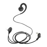 WODASEN C Swivel Earpiece Swivel Radio Headset with PTT Mic Compatible with HYT Hytera BD502 BD502i PD502 PD562 TC-508 TC-580