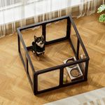 Jalove Acrylic Dog Playpen Indoor, 