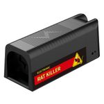 NAMEK Electric Rat Trap for Home, Effective Humane Indoor Rats Killer, Mice Zapper, Upgraded Rat Traps, Instantly Kill Rodent with Powerful Voltage