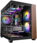 Okinos Genuine Walnut Wood PC Case,