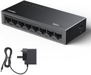 UGREEN Network Switch,8 Port Ethernet Splitter,High-speed Gigabit Ethernet Switch Hub,Desktop & Wall-Mounting Internet Splitter,Plug & Play LAN Switch for TV/Laptop/Switch/Router/Monitor