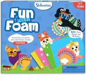 Skillmatics Art Activity - Fun with Foam Puppies, No Mess Felt Sticker Art for Kids, Stocking Stuffers, DIY Craft Kits, Christmas Gifts for Boys & Girls Ages 3, 4, 5, 6, 7, Travel Toys