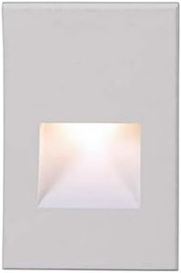 WAC Landscape Lighting, LEDme 120V LED Vertical Indoor and Outdoor Step and Wall Light 3000K Built-in LED in White