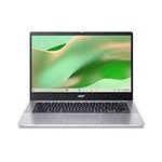 Acer Chromebook 314 14" Laptop (Intel Core i3 N305 CPU, 8GB RAM, 128GB eMMC, Chrome OS, Full HD Screen, Silver)