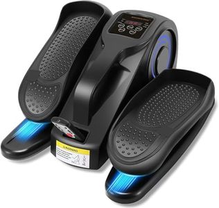 Rollingsurfer Under Desk Elliptical Machine, Adjustable Speeds Elliptical Trainer with Remote Control, Seated Pedal Exerciser, Portable Leg Exerciser for Teens Seniors and Adults