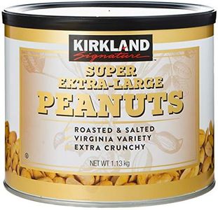 Kirkland Signature Super Extra Large Peanuts Roasted & Salted Virginia Variety Extra Crunchy