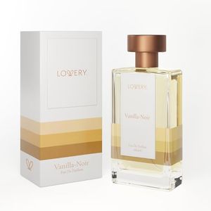 Christmas Gifts Vanilla Noir Perfume for Women, 100ml Womens Perfumes - Long Lasting Eau de Parfum Clean Fragrance - Tobacco, Ginger, Vanilla, Tonka Bean, Birthday Gifts for Mom, Wife - Made in France