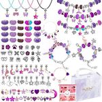 162 Pcs Charm Bracelets Kit, Necomi