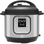 Instant Pot Duo 7-in-1 Multicooker, 8L - Pressure Cooker, Slow Cooker, Rice Cooker, Sauté Pan, Yogurt Maker, Steamer and Food Warmer, Brushed Stainless Steel