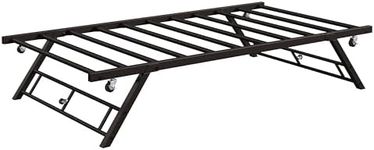 IDEALHOUSE Twin Pop Up Trundle Bed 