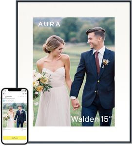 Aura Walden 15" WiFi Digital Photo Frame – Large Smart Display