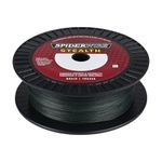 SPIDERWIRE Stealth® Superline, Moss Green, 80lb | 36.2kg, 500yd | 457m Braided Fishing Line, Suitable for Freshwater and Saltwater Environments