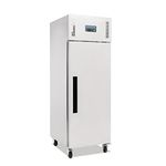 Polar Refrigeration G-Series 300W Upright Fridge 600 Litre, Stainless Steel, -2°C to 5°C, 2000(H)x680(W)x815(D)mm, Energy Rating C, 3 Shelves, Usable Capacity: 376 Ltr, R600a | G592