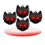 4 Pack NUIODW Solar Nocturnal Anima