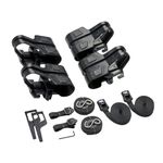 Yakima BigCatch Kayak Fishing Boat Saddles for Roof Racks & Trailers, Compatible w/ StreamLine, RoundBars and HD, Black - Heavy-Duty Vehicle Cargo Holder & Storage Accessories for Traveling & Camping
