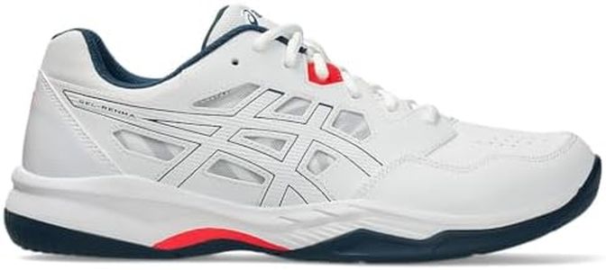 ASICS Mens Gel-RENMA White/Mako Blue Indoor Court Shoes - 9 UK (1071A068.106)