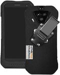 Wireless ProTech Case Compatible with Kyocera DuraForce Ultra Phone Models E7110 Nylon Frame Fitted Case with Quad Lock Belt Clip