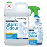 Enzyme Cleaner for Pets | Made in Canada | Pet Odor Eliminator and Powerful Probiotic Enzyme Cleaner for Cat Urine, Dog Pee, Pet Messes [4.73L Fragrance Free]