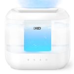 Dreo Humidifier for Bedroom, 4L Cool Mist Humidifiers for Home, 32H Runtime,Essential Oil Diffuser, 28dB Silent Humidifier for room, Night Light, Rapid Ultrasonic Humidifiers