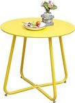 Grand patio Small Round Side Table,