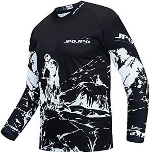 Kids Cycling Jersey Downhill Shirts 4-14 Years for Girls Boys Clothing Long Sleeve Powersports Teenagers Mountain Bike MTB Child Quick Dry Bicycle BMX Tops