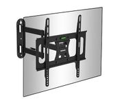 Duronic TV Wall Mount Bracket TVB109S 23"-55" Universal Bracket LCD | Plasma | LED | 3D | 4K | OLED | QLED TV Wall Bracket Swivel & Tilt - 30kg