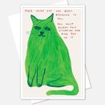 DVBOCS Funny Kitten Canvas Wall Art Green Huge Kitten Art Poster Minimalist Style Chubby Kitten Print Painting Animal Aesthetic Wall Decor for Kids Room Living Room Kindergarten 16x24in Unframed