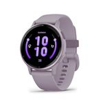 Garmin vívoactive 5, AMOLED GPS Smartwatch, All-day Health Monitoring, Advanced Fitness Features, Personalised Sleep Coaching, Music and up to 11 days battery life, Metallic Orchid