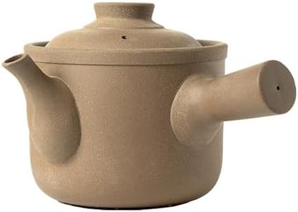 CVQWRJH Unglazed Earthenware Chinese Chamber Pot Chinese Medicine Pots, Natural Terracotta Ceramic Casserole Bean Pot with Lids, Clay Pot for Soup Cooking for Cooking, Baking and Boiling,5000ML
