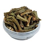 SSG Dried Bhindi, Ready To Fry Indian Vegetable Snacks (Naturally Dry Lady Finger - Okra) (100 gm)